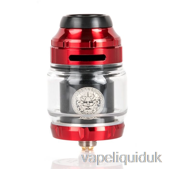 Geek Vape ZEUS X 25mm RTA (ZX RTA) Red & Black Vape Juice